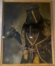 Le Chevalier, vue de face