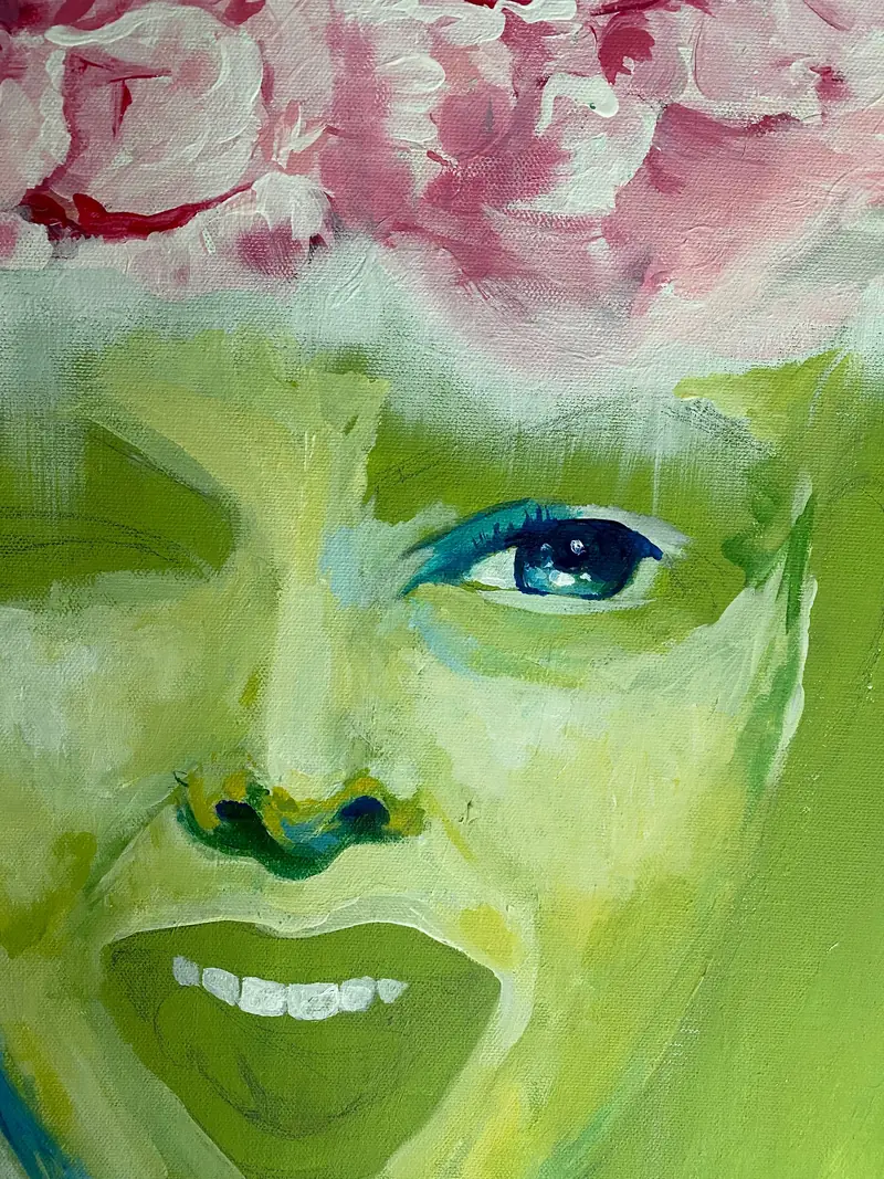 Détail du visage