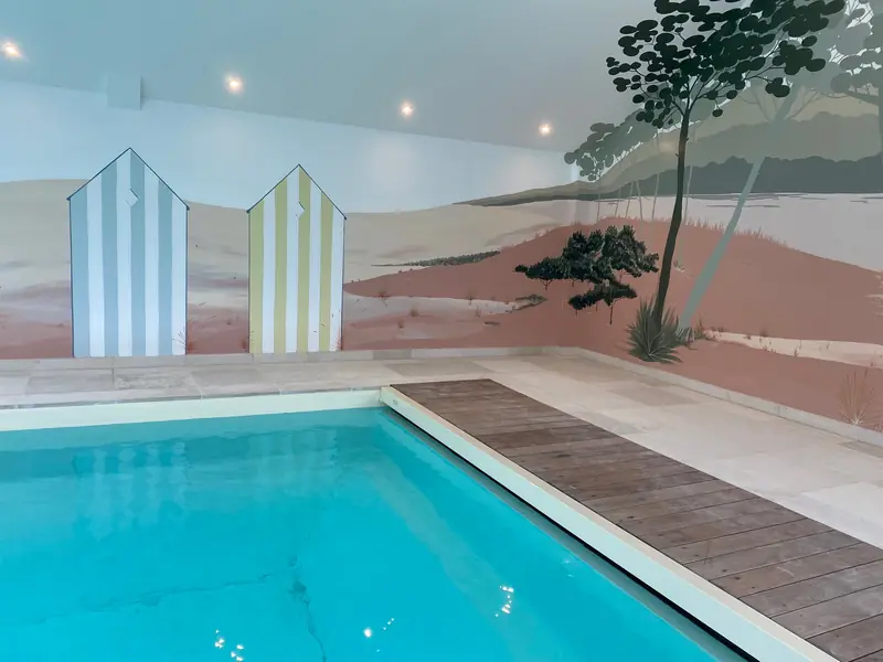Vue d'ensemble de la fresque