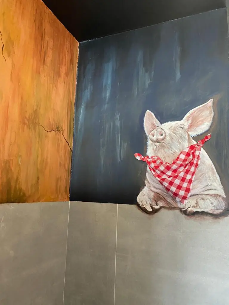 Cochon en trompe-l'œil